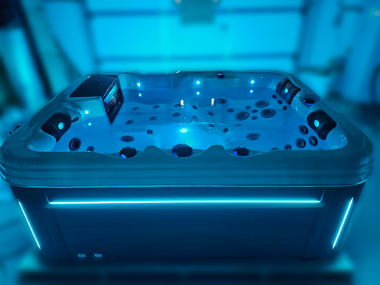 Гидромассажный Спа-Бассейн Jazzi Pool Miami 335C RGB (рис.10) Гидромассажный Спа-Бассейн Jazzi Pool Miami 335C RGB (рис.10)